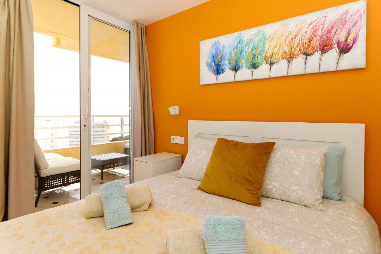 شقة Penthouse With Panoramic Views - Puerto Marina بينالماذينا المظهر الخارجي الصورة