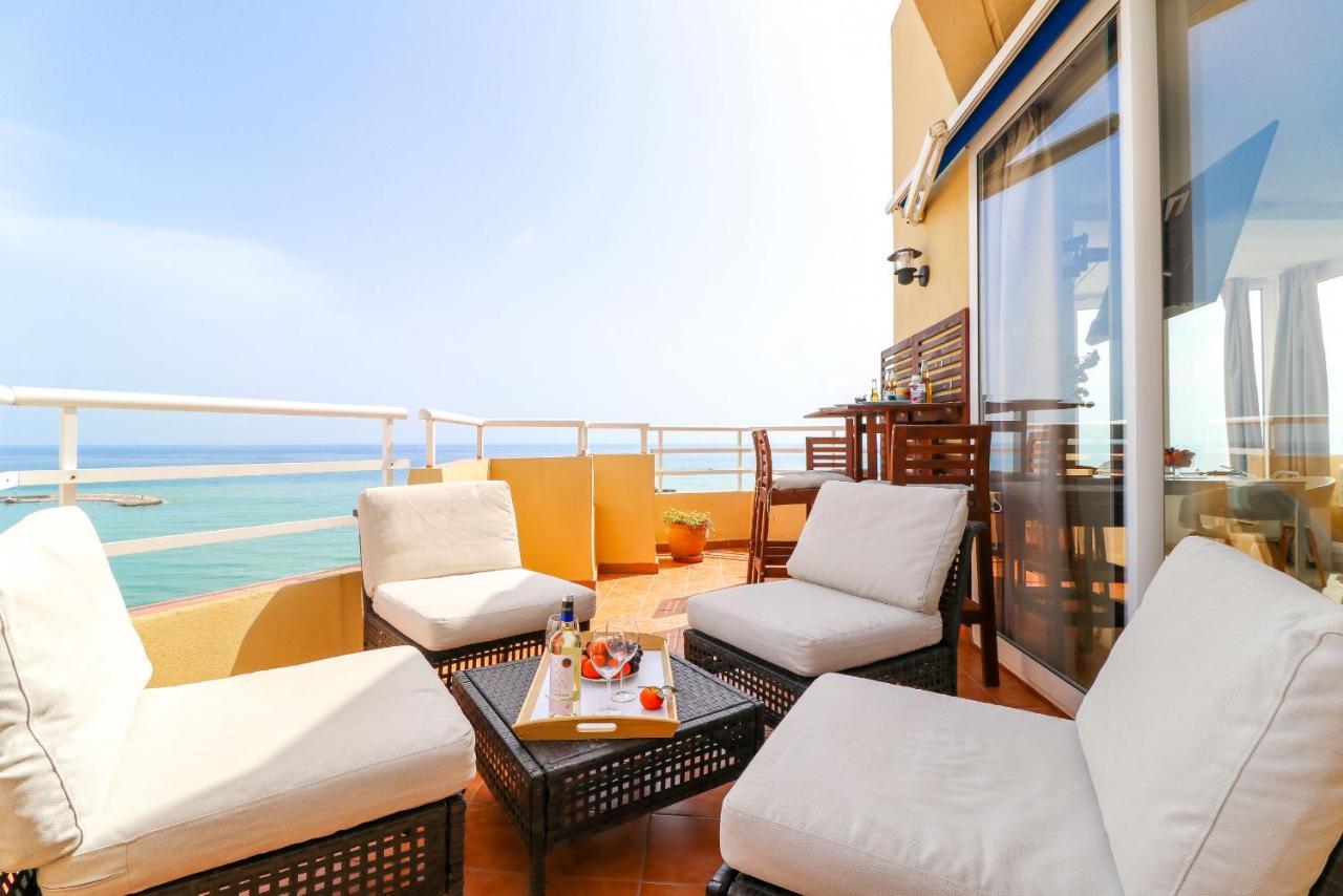 شقة Penthouse With Panoramic Views - Puerto Marina بينالماذينا المظهر الخارجي الصورة
